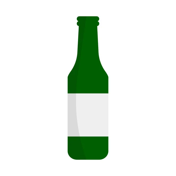 Moderne Weinflaschen Ikone Trinkwasserflaschen Symbol Editierbarer Vektor — Stockvektor