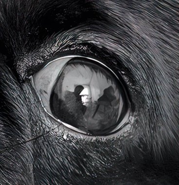 Hayvan gözleri, güçlü bakışlar.