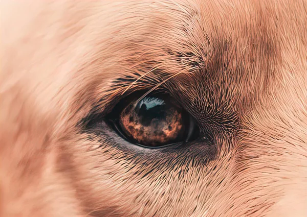 Ojos Animales Miradas Fuertes — Foto de Stock