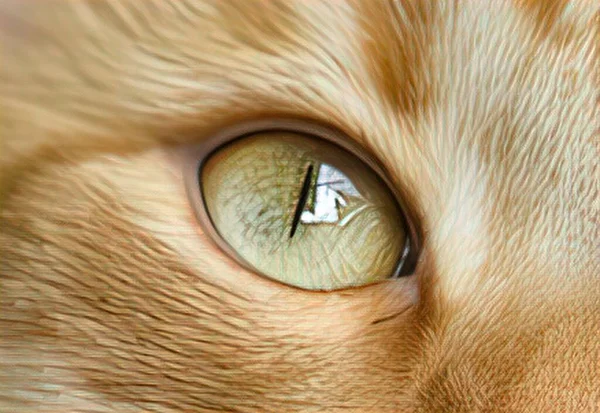 動物の目は強く見える — ストック写真