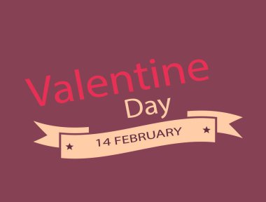 Soyut Mektup Başlangıç Sevgililer Günü Vektör Logosu, Kaliteli Kalite