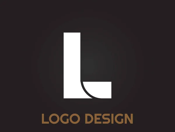 Γράμματα Αλφάβητο Ένα Όμορφο Σχέδιο Λογότυπο Σχεδιασμό — Διανυσματικό Αρχείο