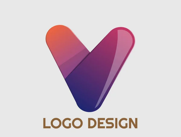 Επαγγελματικό Λογότυπο Σχεδιασμό Πολύχρωμο Ρυθμιζόμενο — Διανυσματικό Αρχείο