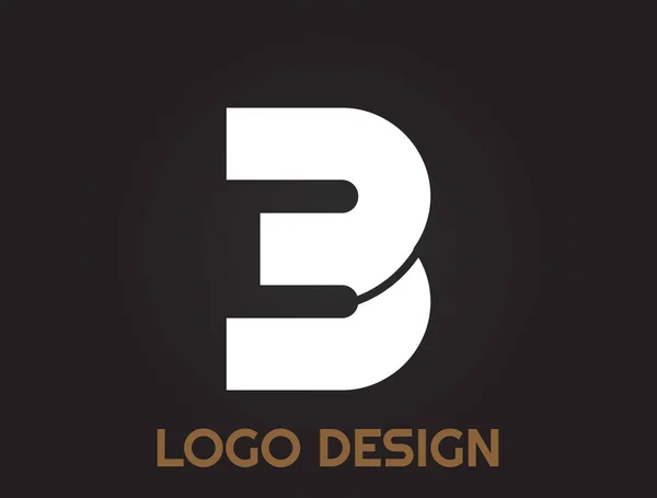 Tal Smukt Design Logo Design – Stock-vektor