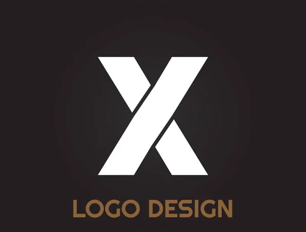 Letras Del Alfabeto Hermoso Diseño Diseño Del Logotipo — Vector de stock
