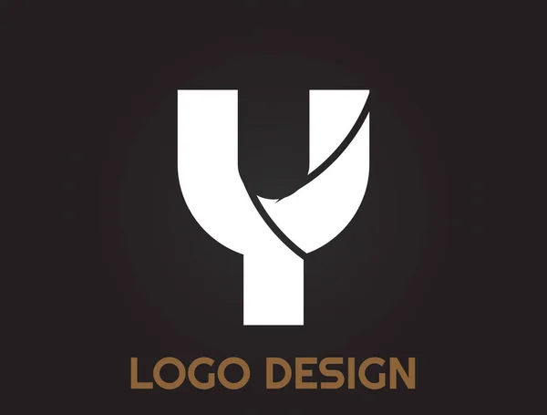 Huruf Alfabet Dalam Desain Yang Indah Desain Logo - Stok Vektor