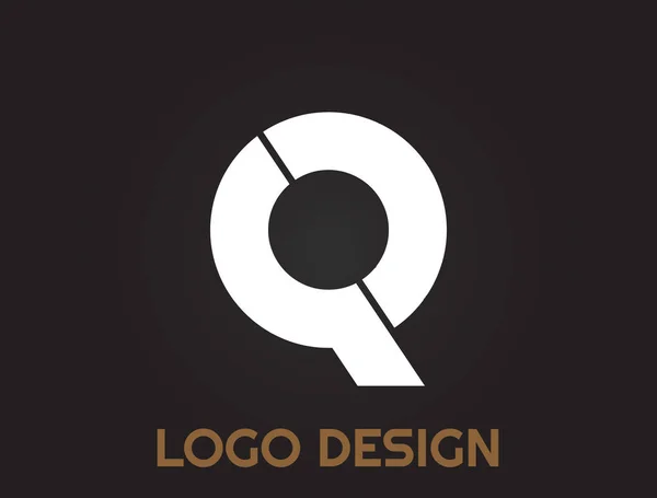 Letras Del Alfabeto Hermoso Diseño Diseño Del Logotipo — Vector de stock