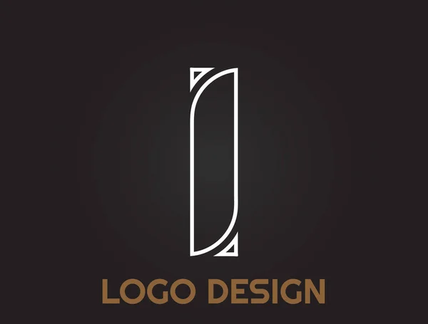 Alfabet Letters Een Prachtig Design Logo Design — Stockvector