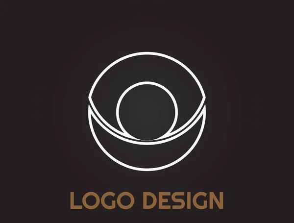 Letras Del Alfabeto Hermoso Diseño Diseño Del Logotipo — Vector de stock