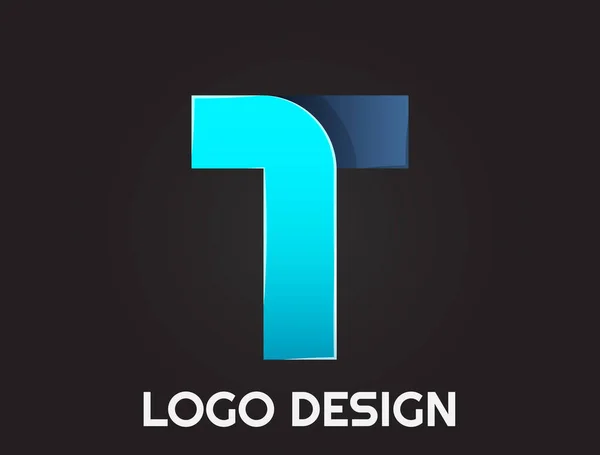 Letras Del Alfabeto Hermoso Diseño Diseño Del Logotipo — Vector de stock