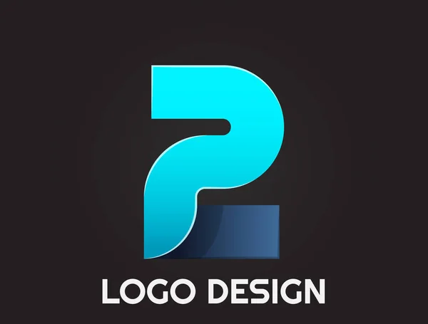 Números Diseño Hermoso Diseño Del Logotipo — Vector de stock