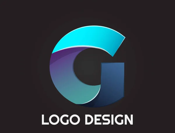 Alfabet Letters Een Prachtig Design Logo Design — Stockvector