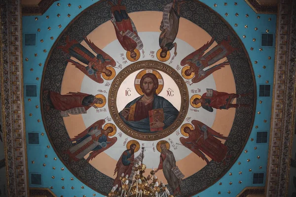 Odessa Ucrania Enero 2015 Iglesia Ortodoxa Cristiana Ucraniana Santa María — Foto de Stock