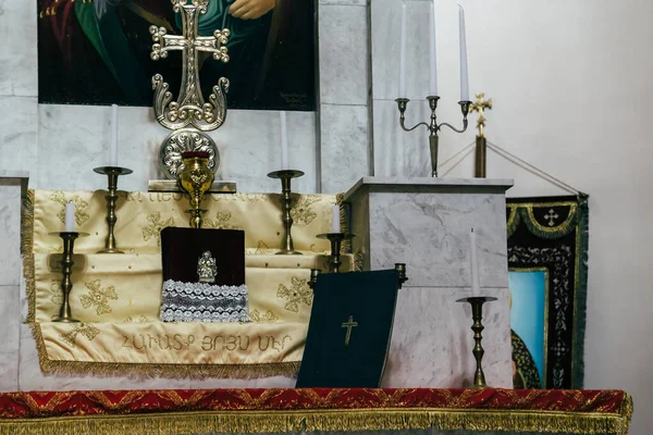 Odessa Ukraine July 2014 Interior Armenian Apostolic Church Odessa Ukraine — Foto de Stock