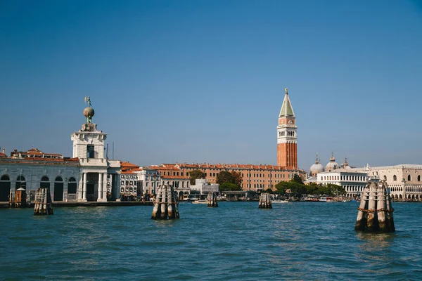 Venice Italy September 2018 Mark Square Doges Palace Mark Campanile — Fotografia de Stock