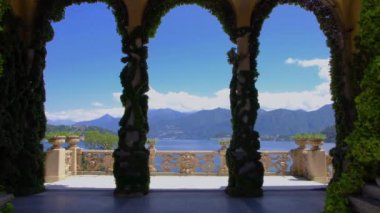 Villa del Balbianello - Como.Gölü kıyılarındaki Villa 'nın muhteşem manzarası..