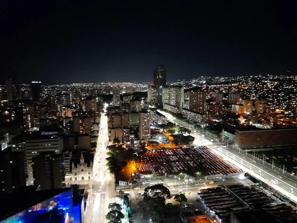 Caracas Una Ciudad Nocturna — 图库照片