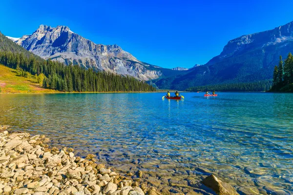 Lago Esmeralda Parque Nacional Yoho Canadá —  Fotos de Stock