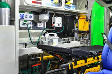Acil durum ekipmanları ve cihazları, Ambulans içsel ayrıntıları.