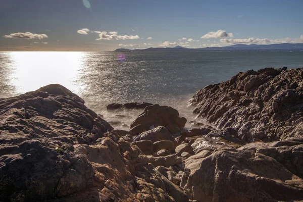 Peninsula Howth Head Dublin Dublin County Seashore Cliffs Bays Rocks — Stockfoto