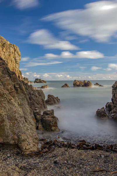 Peninsula Howth Head Dublin Dublin County Seashore Cliffs Bays Rocks — Foto de Stock