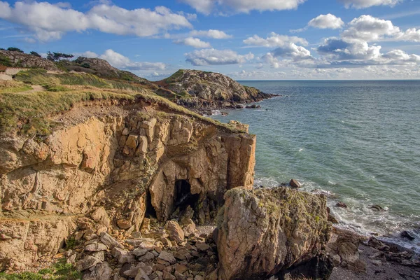 Howth Head Dublin Dublin County Klippor Vikar Och Klippor Landskap — Stockfoto