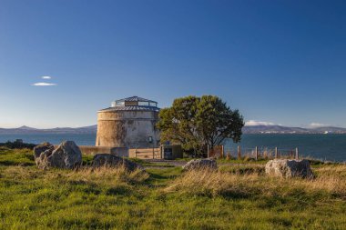Martello Kulesi Sutton, Howth Head Yarımadası, Dublin, İrlanda, 6 Kasım 2021  