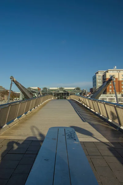 Docklands Spencer Dock Capital Dock Sir John Rogerson Quay City — 图库照片