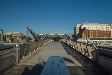 Docklands, Spencer Dock, Capital Dock,  Sir John Rogerson's Quay, City Quay, Custom House, Docklands in pandemium covid-19, 4 December, 2021, Dublin, Ireland
