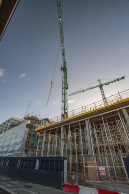 Docklands in Dublin, covid-19, new investments in docklands, new construction works in Dublin, 4 December, 2021, Dublin, Ireland