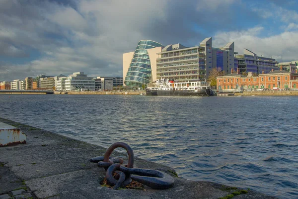 Docklands Ifsc House Convention Centre Docklands Pandemium Covid December 2021 — Stock Fotó