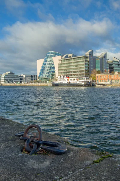 Docklands Ifsc House Convention Centre Docklands Pandemium Covid December 2021 — Stockfoto
