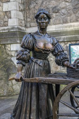 Molly Malone Statue, Dublin through the lens, Walking in Dublin, Urban photography, streets photography, 6 November, 2021, Dublin, Ireland