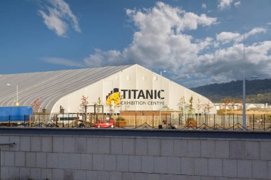 Hamilton Limanı Titanik Sergi Merkezi, 15 Ekim 2015, Belfast., Kuzey İrlanda