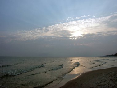 Baltık deniz batımı, Baltık deniz doğumu, Baltık deniz kıyıları, Baltık deniz manzaraları, Polonya 'da gezinmeler, muhteşem baltık manzaraları ve manzaralar, Polonya
