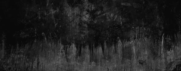 Темно Черный Текстурный Фон Бетона — стоковое фото