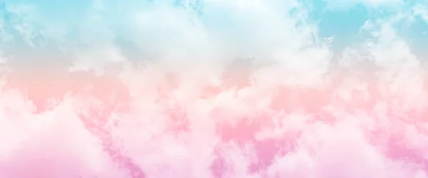 Abstract Soft Cloudy Background Pastel Gradient Color — Stock Photo, Image