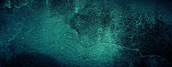 Textura Grungy Teal Zelená Pozadí Betonu Stěn — Stock fotografie