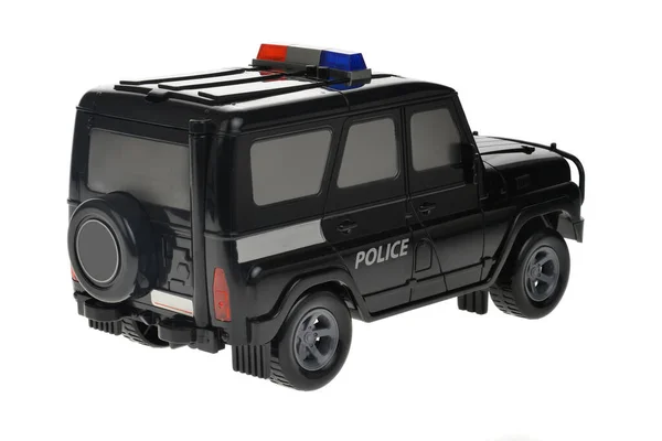 Toy Police Car Isolated White Background — Stock Photo, Image