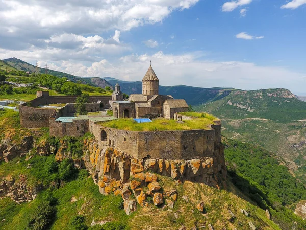 Biara Tatev Dan Gunung Armenia — Stok Foto