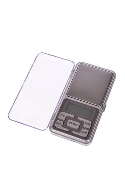 Electronic Digital Pocket Scale Weighing Scale Jewelers — Stok fotoğraf
