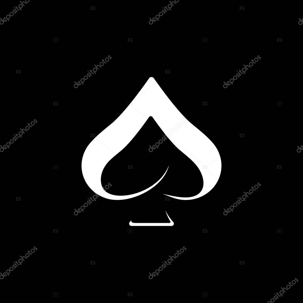 Simple ace logo concept idea