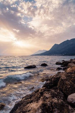 Deniz manzarası çok güzel.