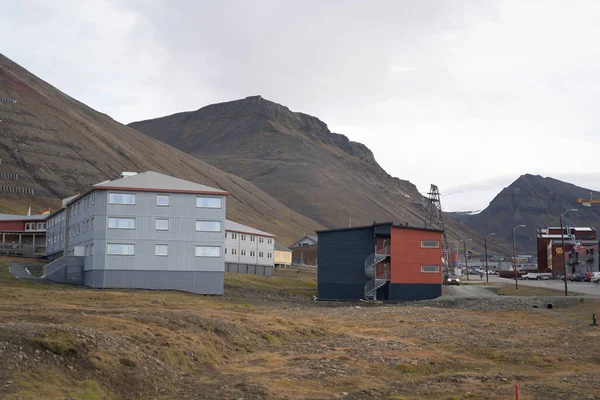 View City Longyearbyen Svalbard Islands Norway High Quality Photo — Foto de Stock