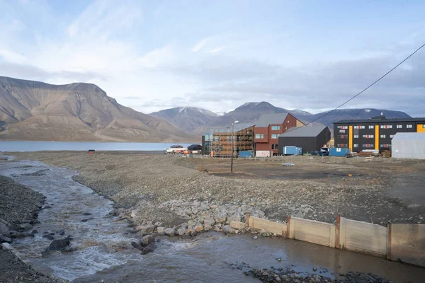 View City Longyearbyen Svalbard Islands Norway High Quality Photo — Foto de Stock