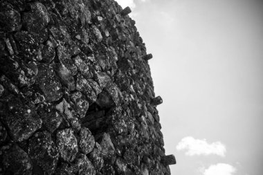 Peru 'daki Machu Picchu arkeolojik tesisinde harabeler. Yüksek kalite fotoğraf