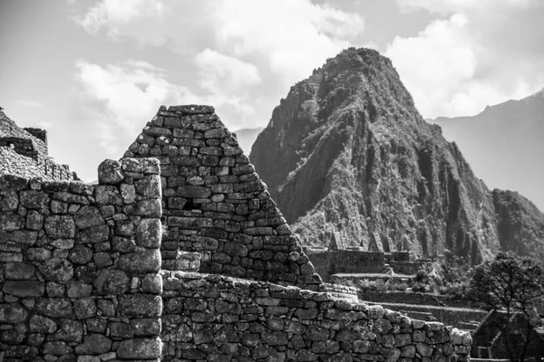 Ruins Machu Picchu Archaeological Complex Peru High Quality Photo — Stock Photo, Image