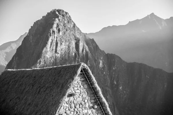 Rovine Nel Complesso Archeologico Machu Picchu Perù Foto Alta Qualità — Foto Stock