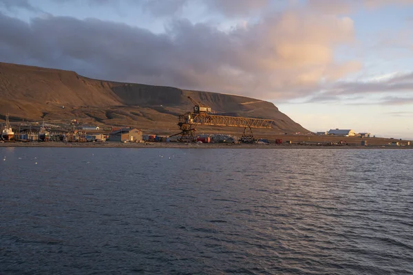 Arctic Seascape Coast Spitsbergen Svalbard Islands Norway Photo Haute Qualité — Photo