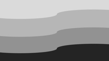 abstract black and gray wave, Background design template.